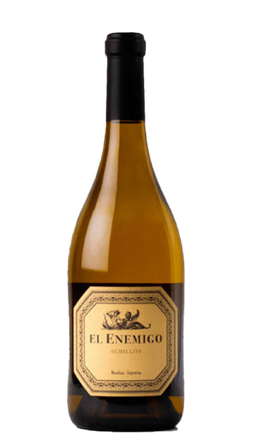 The white Bordeaux varietal Sémillon thrives in only a few locations around the world, and Argentina is usually not mentioned as one. El Enemigo wines are made by the winemaker of Catena Zapata, who is synonymous with Argentinian wine. This expression is lemony and grassy, with weight, focus and brightness.